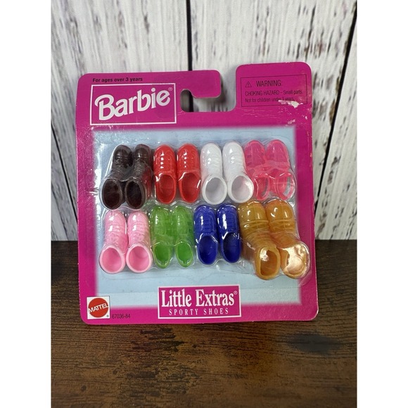 Mattel Other - Barbie Little Extras Sporty Shoes Mattel 1998 Sealed